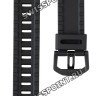 Черный полимерный ремешок Casio 10395411, черная пряжка, для часов Casio Pro Trek PRG-250, PRW-2500