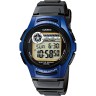 Черный полимерный ремешок Casio 10212268 для часов Casio AQ-180W-1B, W-213-1A