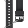 Черный полимерный ремешок Casio 10212268 для часов Casio AQ-180W-1B, W-213-1A