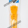 Оранжевый глянцевый полимерный ремешок Casio 10414669 для часов Casio GLX-150-4