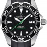 Черный каучуковый ремешок Certina C610020938, без замка, для часов Certina Ds Action C032.407, C032.417