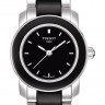 Стальной браслет Tissot T605030912 c черными керамическими вставками, без конечных звеньев, для часов Tissot Ceramic T064.210