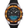 Черный каучуковый ремешок Tissot T610029889, интегрированный, для часов Tissot Sailing-Touch T056.420, T056420A