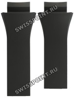 Черный каучуковый ремешок Tissot T610029889, интегрированный, для часов Tissot Sailing-Touch T056.420, T056420A