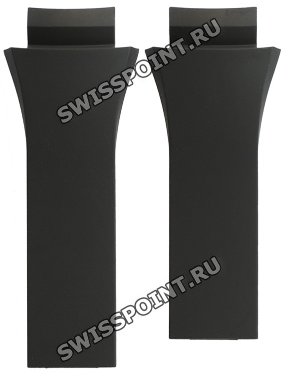 Черный каучуковый ремешок Tissot T610029889, интегрированный, для часов Tissot Sailing-Touch T056.420, T056420A