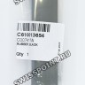 Черный каучуковый ремешок Certina C610013654, без замка, для часов Certina Ds Blue Ribbon C007.410, C007.417