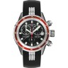 Черный каучуковый ремешок Certina C610013654, без замка, для часов Certina Ds Blue Ribbon C007.410, C007.417