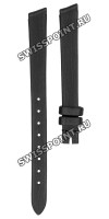 Черный сатиновый ремешок Balmain B1731395, 9/8, без замка, для часов Balmain Elypsia 3191, 3199