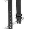 Черный сатиновый ремешок Balmain B1731395, 9/8, без замка, для часов Balmain Elypsia 3191, 3199