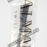 Черный сатиновый ремешок Balmain B1731395, 9/8, без замка, для часов Balmain Elypsia 3191, 3199
