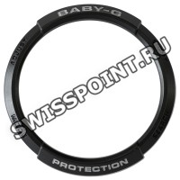 Черный полимерный рант корпуса Casio 10566592 для часов Casio BGS-100SC-1A