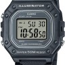 Серый полимерный ремешок Casio 10617793 для часов Casio W-218H-8A, W-219H-8B