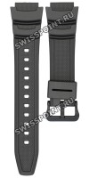 Серый полимерный ремешок Casio 10617793 для часов Casio W-218H-8A, W-219H-8B