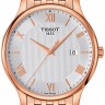 Браслет Tissot T605040883, розовый, стальной, для часов Tissot Tradition T063.610
