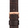 Коричневый кожаный ремешок Tissot T600041276, теленок, 21/20, розовая пряжка, для часов Tissot Every Time T109.407.36.031.00, T109407