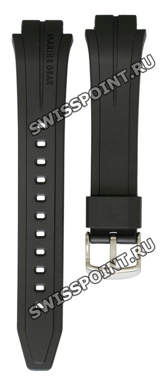 Черный полимерный ремешок Casio 10212447 для часов Casio MRP-700-1A, MRP-700-2A1, MRP-700-7A, MRP-700-9A