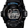 Черный глянцевый полимерный ремешок Casio 10414676 для часов Casio GWX-8900