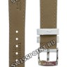 Белый кожаный ремешок Tissot T600036971, имитация крокодила, 16/14, стальная пряжка, для часов Tissot PR100 T101.207, T101.210