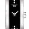 Черный сатиновый ремешок Tissot T600013388, 12/12, стальная пряжка, для часов Tissot Lady T5 Equi-T L830N