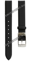 Черный сатиновый ремешок Tissot T600013388, 12/12, стальная пряжка, для часов Tissot Lady T5 Equi-T L830N