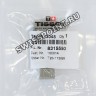 Стальной раскладной замок Tissot T640023045 MotoGP, 20 мм, для каучукового ремешка часов Tissot