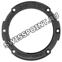 Черный стальной рант корпуса часов Casio 10582659 для часов Casio GST-B100B-1A3, GST-B100B-1A4, GST-B100BNR-1A, GST-B100GA-1A, GST-B100GC-1A