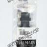 Черный сатиновый ремешок Balmain B1731905, 16/14, без замка, для часов Balmain Beleganza 3390, 3391, 3395