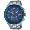 Стальной браслет Casio 10473264 для часов Casio EFR-539D-1A, EFR-539D-1A2, EFR-539RB-2A, EFR-539ZD-1A2, EFR-539D-7A