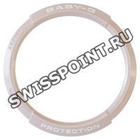 Розовый полимерный рант корпуса Casio 10566593 для часов Casio BGS-100SC-2A