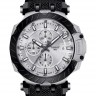 Черный каучуковый ремешок Tissot T603044208 с черной синтетической накладкой, 22/22, стальная пряжка, для часов Tissot T-Race T115.427.27.031.00
