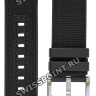 Черный каучуковый ремешок Tissot T603044208 с черной синтетической накладкой, 22/22, стальная пряжка, для часов Tissot T-Race T115.427.27.031.00