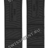 Черный каучуковый ремешок Certina C610021070, без замка, для часов Certina Ds Action C032.251.17.051.00