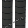 Черный каучуковый ремешок Certina C610021070, без замка, для часов Certina Ds Action C032.251.17.051.00