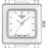 Стальной браслет Tissot T605031296 c белыми керамическими вставками для часов Tissot Ceramic T064.310