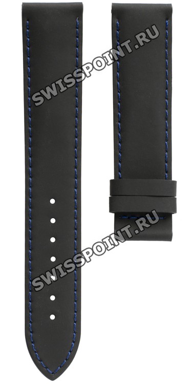Черный кожаный ремешок Tissot T610035162, теленок, 19/18, без замка, для часов Tissot PRC 200 T055.417, T055417A