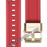 Красный полимерный ремешок Casio 10635882 для часов Casio MTG-B1000CX-4A