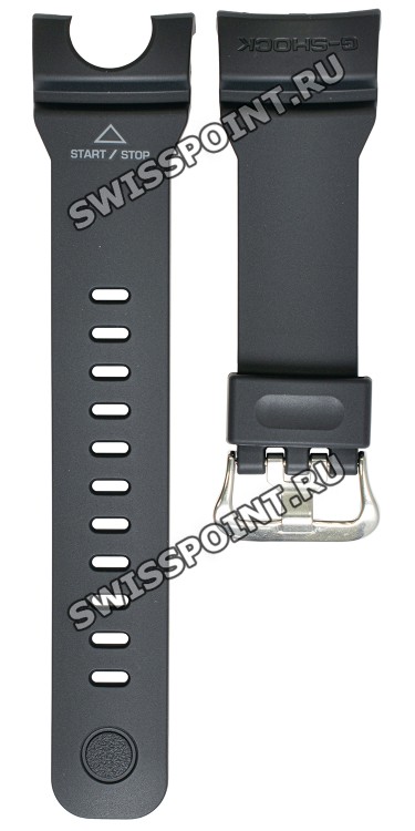 Черный полимерный ремешок Casio 10530929 для часов Casio GA-500-1A