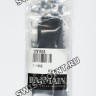 Черный силиконовый ремешок Balmain B1731935, 19/16, с боковыми вырезами, без замка, для часов Balmain 5591, 5595