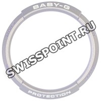 Фиолетовый полимерный рант корпуса Casio 10566594 для часов Casio BGS-100SC-4A