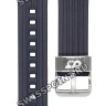 Синий полимерный ремешок Casio 10623541 для часов Casio ECB-10AT-1A AlphaTauri
