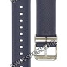 Синий полимерный ремешок Casio 10623541 для часов Casio ECB-10AT-1A AlphaTauri