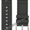 Черный каучуковый ремешок Tissot T603044210 с синей синтетической накладкой, 22/22 мм, стальная пряжка, для часов Tissot T-Race T115.427.27.041.00