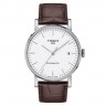 Коричневый кожаный ремешок Tissot T600041795, теленок, 21/20, стальная пряжка, для часов Tissot Every Time T109.407, T109407