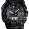 Черный полимерный ремешок Casio 10412702, стальная пряжка, для часов Casio Pro Trek PRG-260, PRG-550, PRW-3500