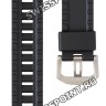 Черный полимерный ремешок Casio 10412702, стальная пряжка, для часов Casio Pro Trek PRG-260, PRG-550, PRW-3500
