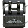 Черный полимерный ремешок Casio 10415097 для часов Casio GW-A1000RAF-1A