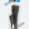 Черный полимерный ремешок Casio 10561443 для часов Casio GBA-800, GBD-800
