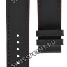 Черный кожаный ремешок Certina C610021415, теленок, 22/20, без замка, для часов Certina Ds Podium C001.647