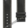 Черный кожаный ремешок Tissot T610025414, 19/18, без замка, для часов Tissot PRC 200 T014.410, T014.421