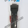 Черный полимерный ремешок Casio 10532291 для часов Casio GA-110HR-1A, GA-400HR-1A, GA-700SE-1A4